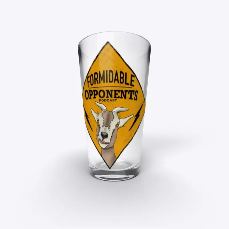 G.O.A.T. Pint Glass